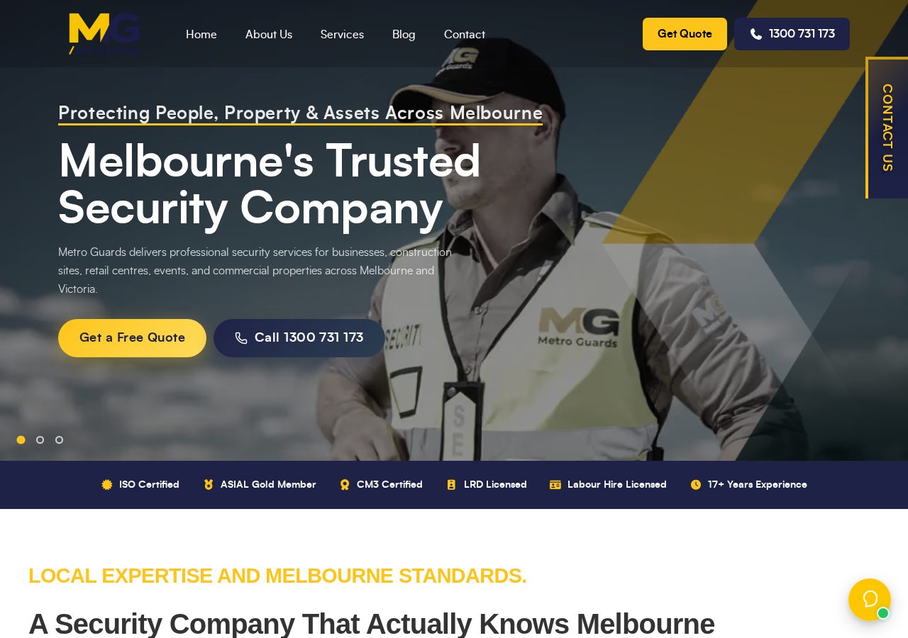 Metro Guards — Web Security